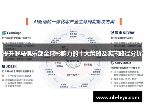 提升罗马俱乐部全球影响力的十大策略及实施路径分析