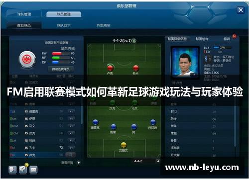 FM启用联赛模式如何革新足球游戏玩法与玩家体验