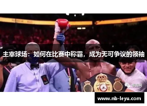 主宰球场：如何在比赛中称霸，成为无可争议的领袖