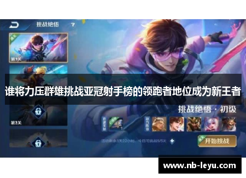 谁将力压群雄挑战亚冠射手榜的领跑者地位成为新王者