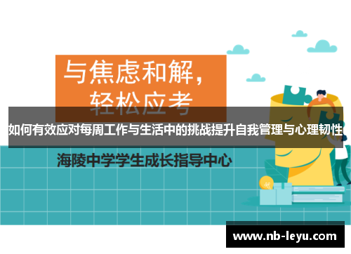 如何有效应对每周工作与生活中的挑战提升自我管理与心理韧性